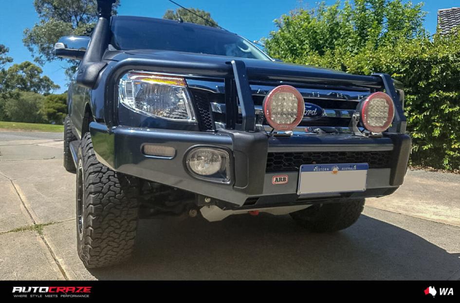 FORD RANGER RIPPER MATTE BLACK
